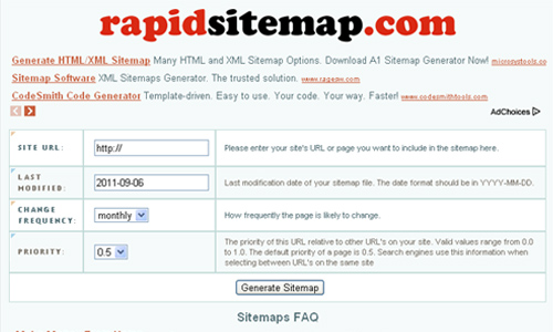 rapidsitemap.com