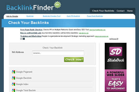 Backlink Finder