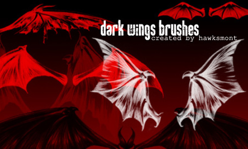 Dark Wings Brushes
