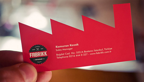 Fabrikk Business Card