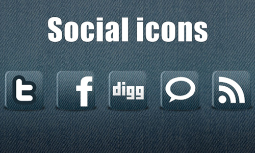 5 Free New Social Icons