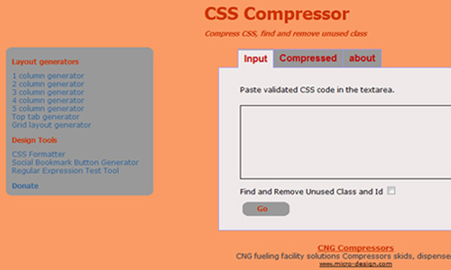 PageColumn - CSS Compressor