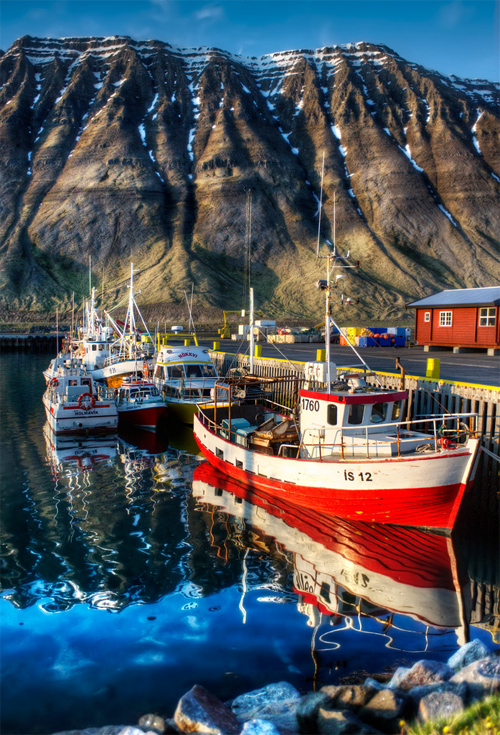 Boat in Isafjordur