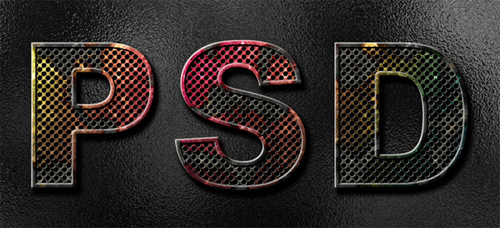 How to Create Eroded Metal Text With Photoshop