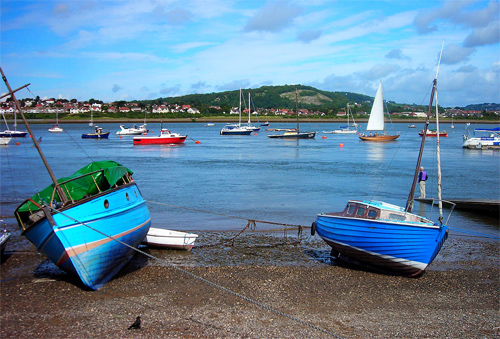 Boats at Conwy