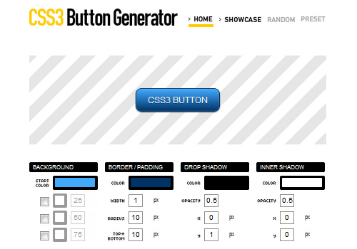 css3 button Generator