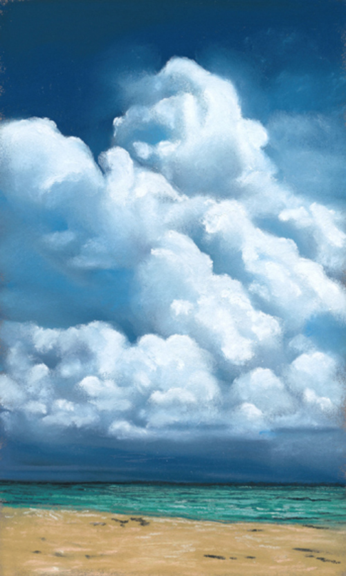 daily painting cloud study