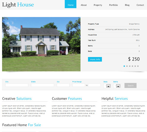 Light House - Clean Real Estate WordPress Theme