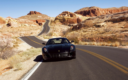 Black Ferrari Fiorano Wallpaper=